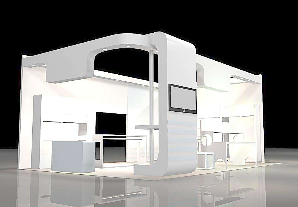 展覽設計3D模型